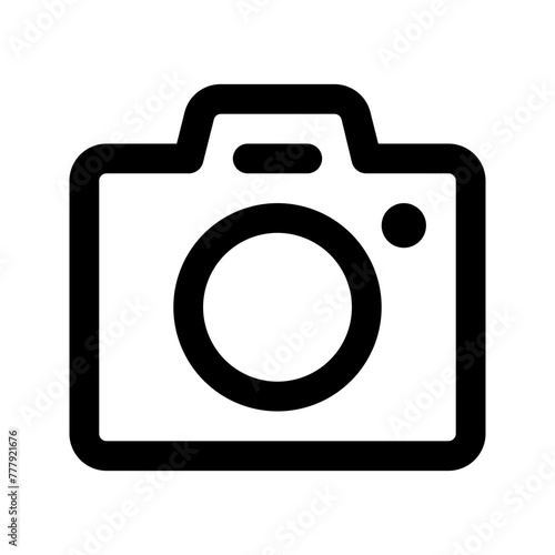 camera line icon