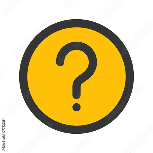 question line color icon