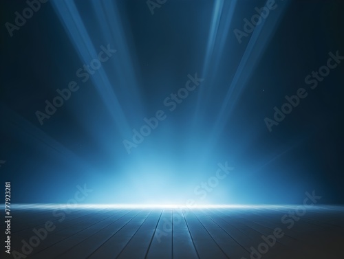Luminous Beams of Radiant Energy Ignite a Captivating Futuristic Atmosphere for Epic and Revelry