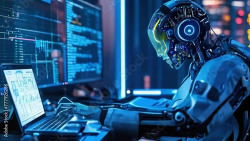 AI trading bot is a piece of software that analyzes market data and executes trades automatically on behalf of the user using artificial intelligence algorithms photo