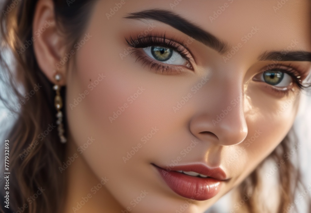 A Portrait Of Breathtakingly Gorgeous, Exotic, Beautiful Woman.
A Portrait Of Breathtakingly Gorgeous, Exotic, Beautiful Woman.