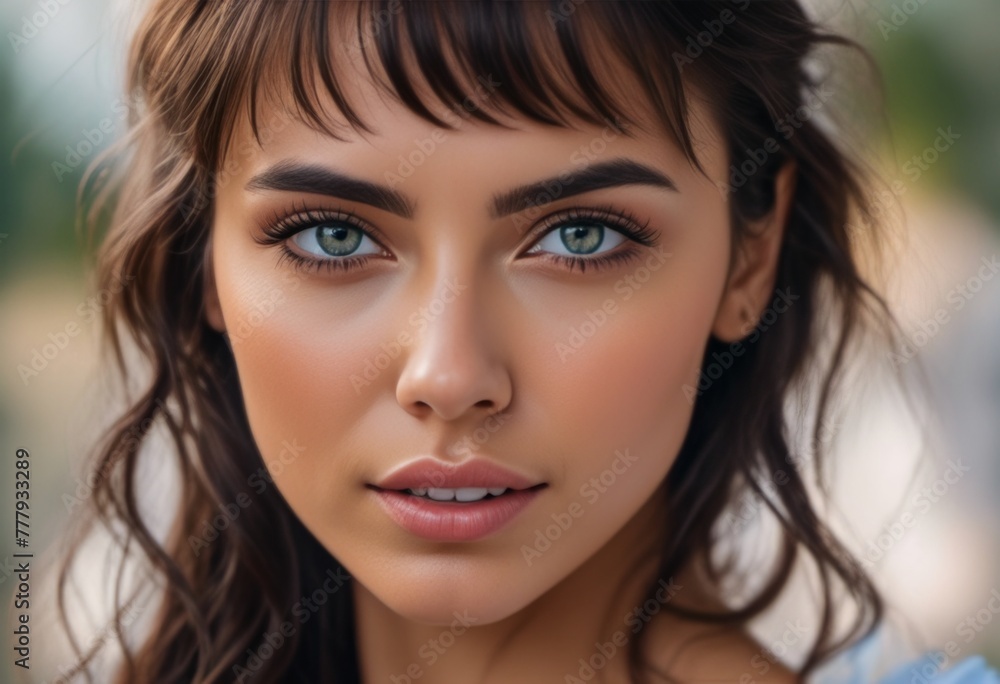 A Portrait Of Breathtakingly Gorgeous, Exotic, Beautiful Woman.
A Portrait Of Breathtakingly Gorgeous, Exotic, Beautiful Woman.