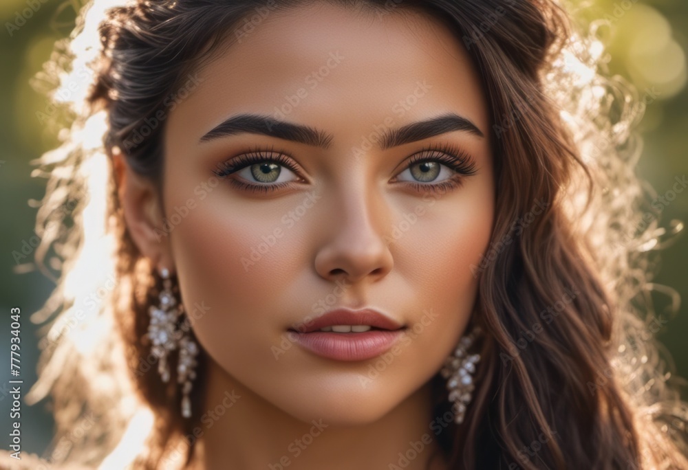 A Portrait Of Breathtakingly Gorgeous, Exotic, Beautiful Woman.
A Portrait Of Breathtakingly Gorgeous, Exotic, Beautiful Woman.