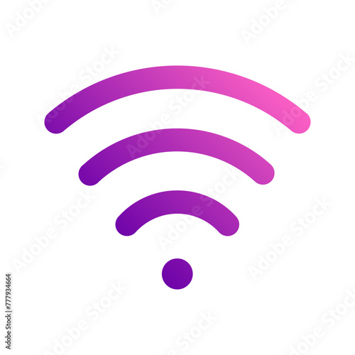 wifi gradient icon