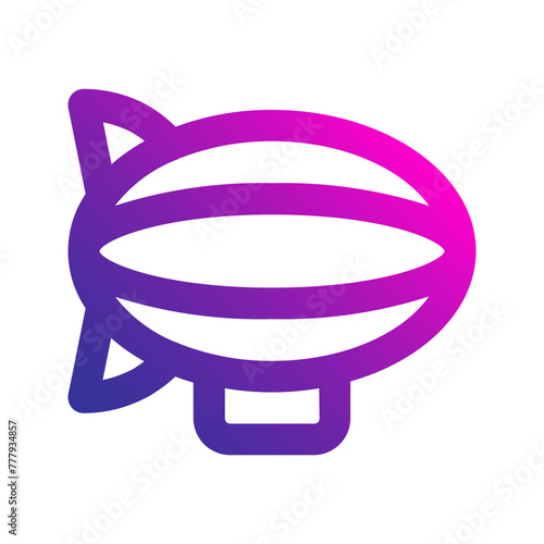 zeppelin gradient icon