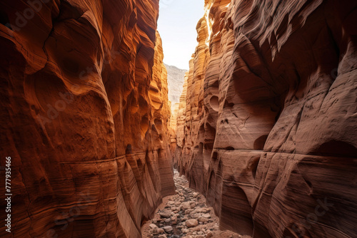 canyon of the river.