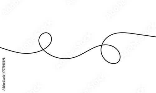wavy line pattern with curvy abstract squiggles in a psychedelic wiggle design. isolated on transparent background.