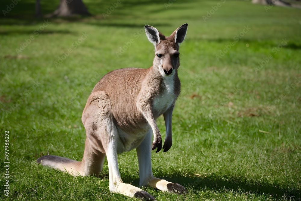 showcasing the beauty and majesty of kangaroos