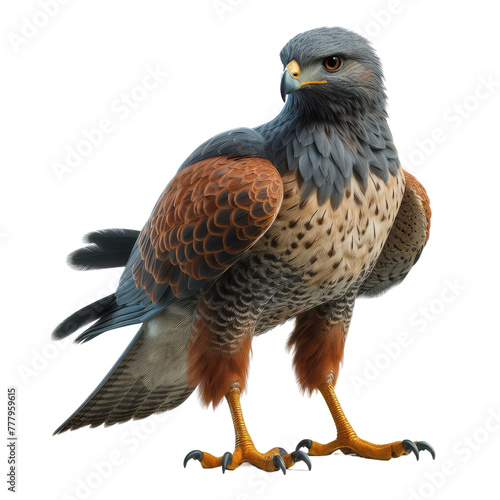 Isolated Wild Life on a Clear PNG Canvas, Generative AI