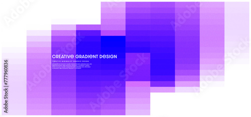 Pantone purple gradient pixel mosaic pattern background. Pastel Color graphic design for banners, wallpaper, and brochures.Vector illustration.