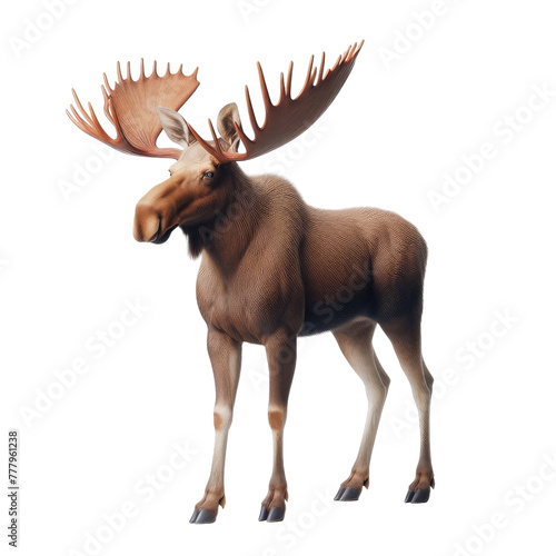 Wallpaper Mural Isolated Animal on a Clear PNG Canvas, Generative AI Torontodigital.ca