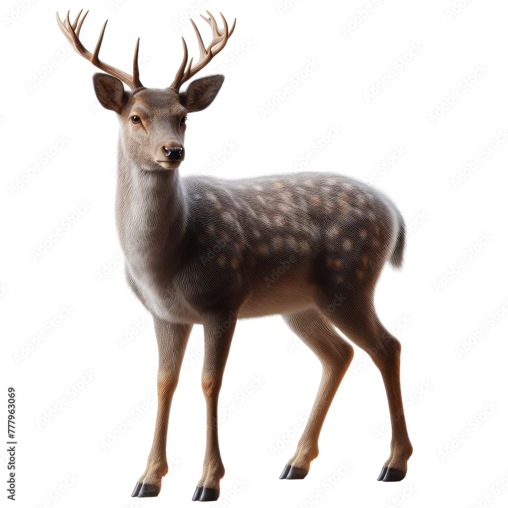 Isolated Animal on a Clear PNG Canvas, Generative AI