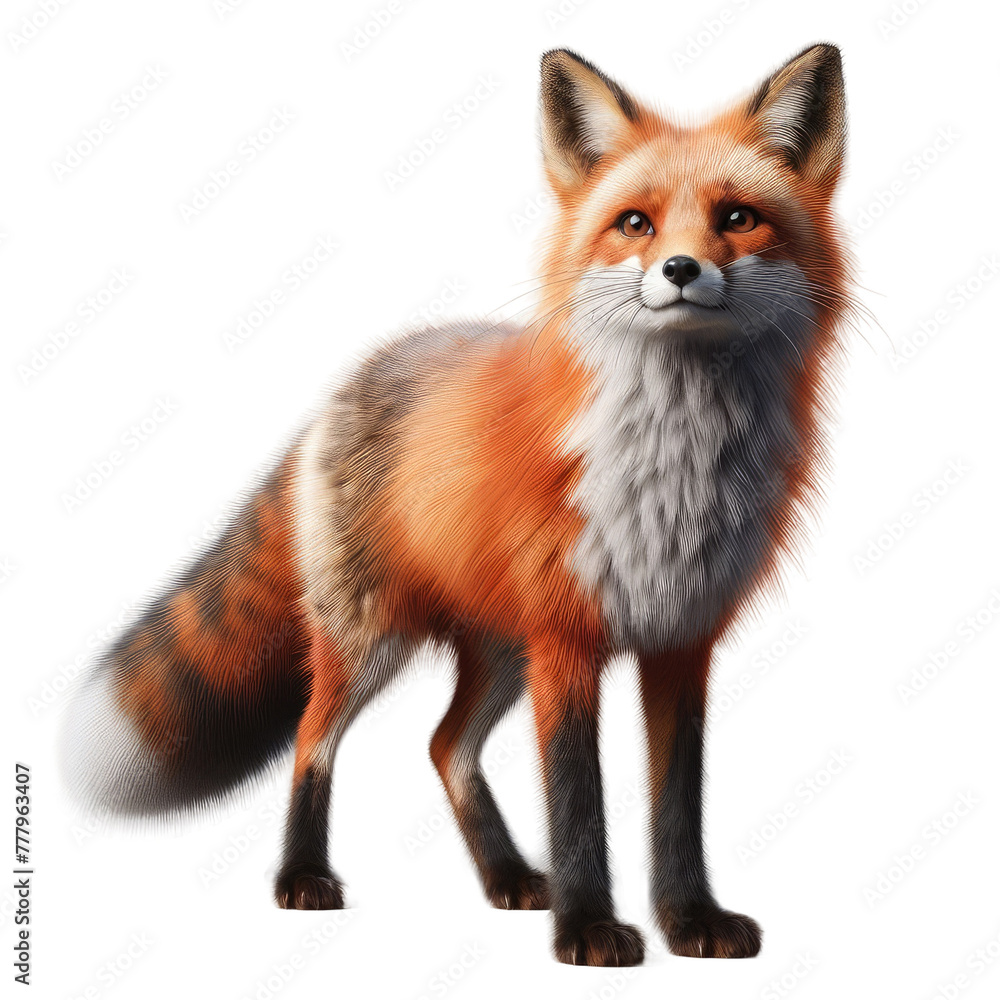 Isolated Animal on a Clear PNG Canvas, Generative AI Isolated Animal on a Clear PNG Canvas, Generative AI