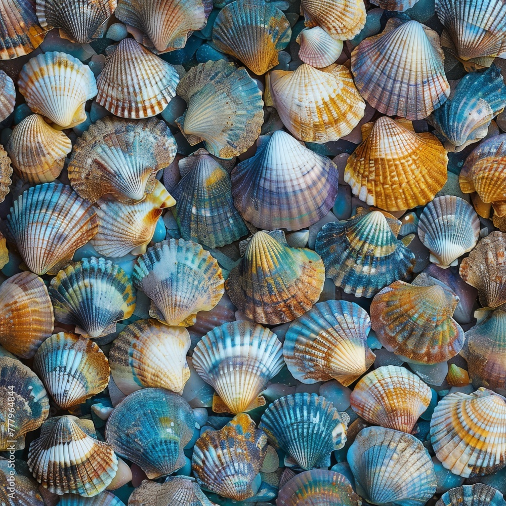 Seashells Scattered on the Ground Seashells Scattered on the Ground