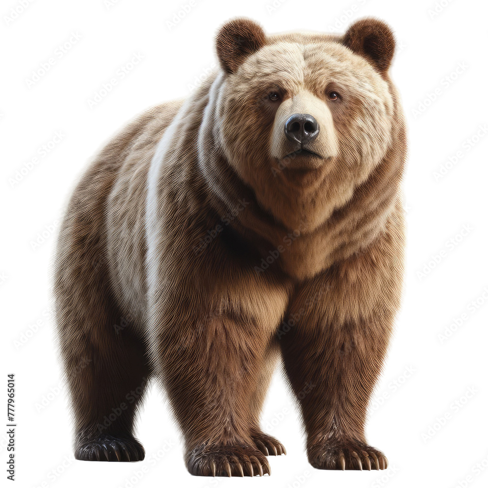 Obraz premium Isolated Animal on a Clear PNG Canvas, Generative AI