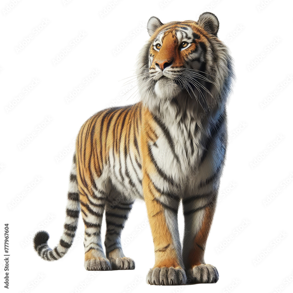 Obraz premium Isolated Animal on a Clear PNG Canvas, Generative AI
