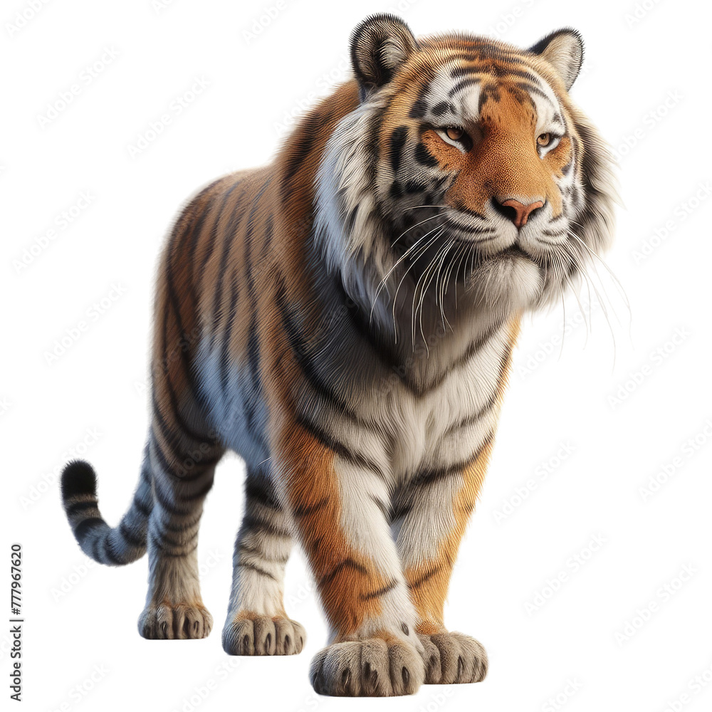 Fototapeta premium Isolated Animal on a Clear PNG Canvas, Generative AI