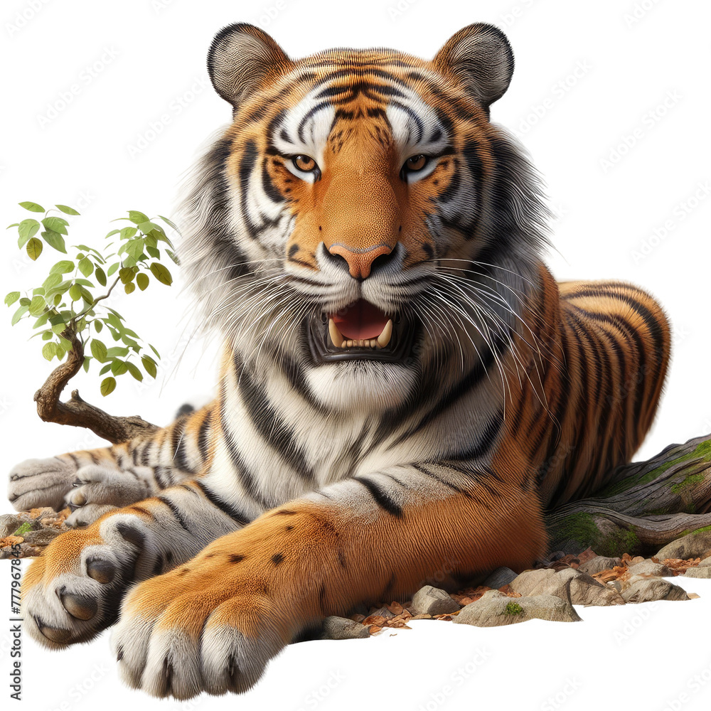 Isolated Animal on a Clear PNG Canvas, Generative AI Isolated Animal on a Clear PNG Canvas, Generative AI