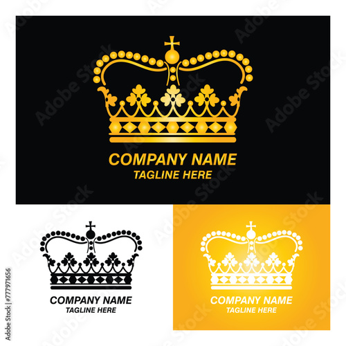 Crown ilustration logo