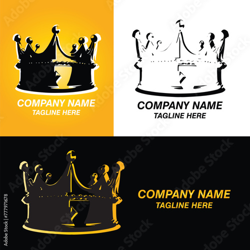 Crown ilustration logo
