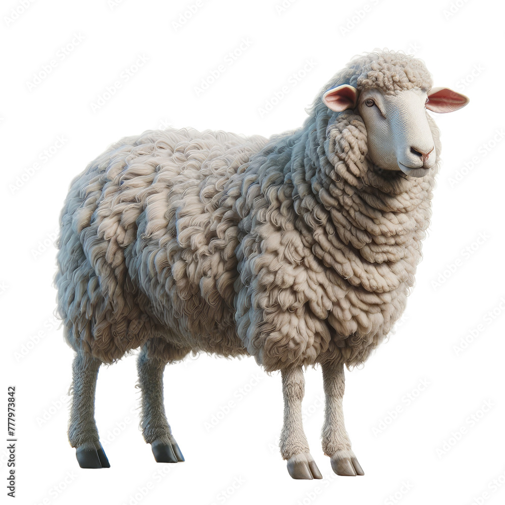 Isolated Animal on a Clear PNG Canvas, Generative AI