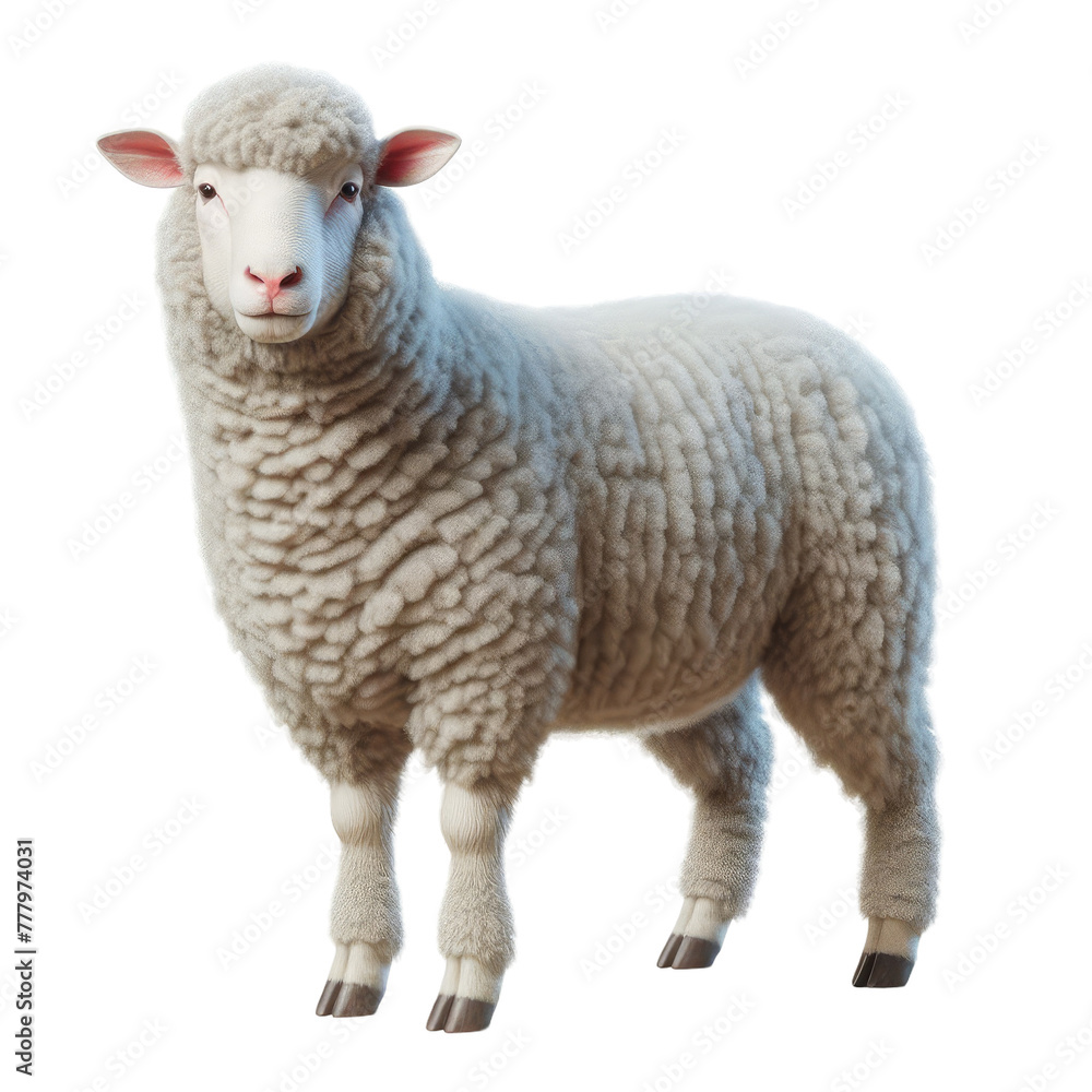 Obraz premium Isolated Animal on a Clear PNG Canvas, Generative AI