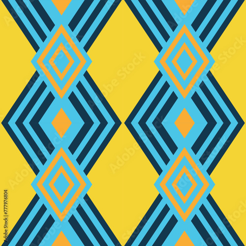 Beautiful colorful texture abstract ethnic geometric fabric,Seamless Navajo Embroidery, Aristocratic Strips Rug. Indian handmade Shabby Retro