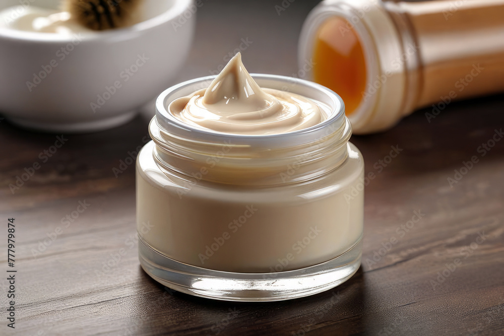 cosmetic cream, generated by artificial intelligence cosmetic cream, generated by artificial intelligence