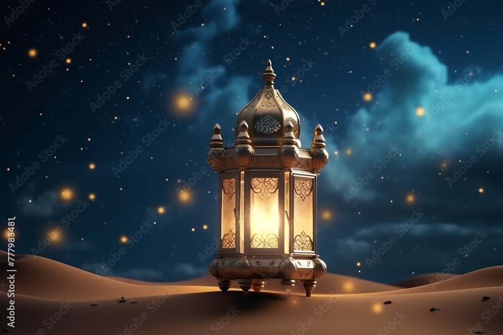Eid mubarak and ramadan kareem greetings with islamic lantern and mosque. Eid al fitr background Eid mubarak and ramadan kareem greetings with islamic lantern and mosque. Eid al fitr background
