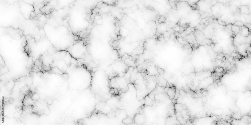 Fototapeta premium Modern Natural White and black marble texture for wall and floor tile wallpaper luxurious background. white and black Stone ceramic art wall interiors backdrop design.