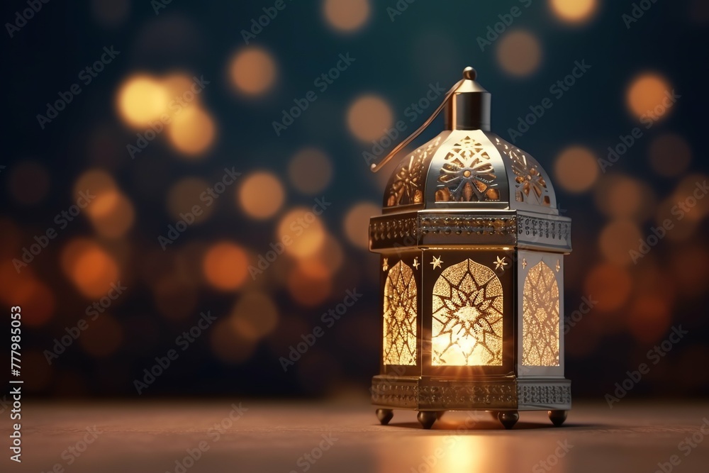 Eid mubarak and ramadan kareem greetings with islamic lantern and mosque. Eid al fitr background Eid mubarak and ramadan kareem greetings with islamic lantern and mosque. Eid al fitr background