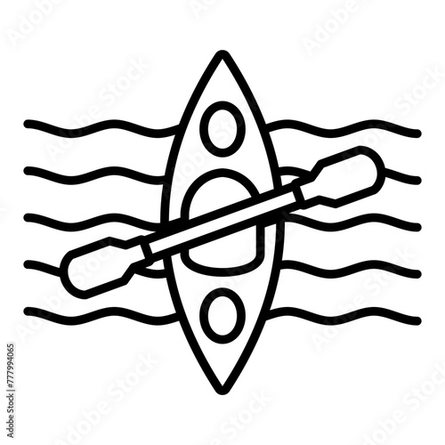 Rowing boat Icon