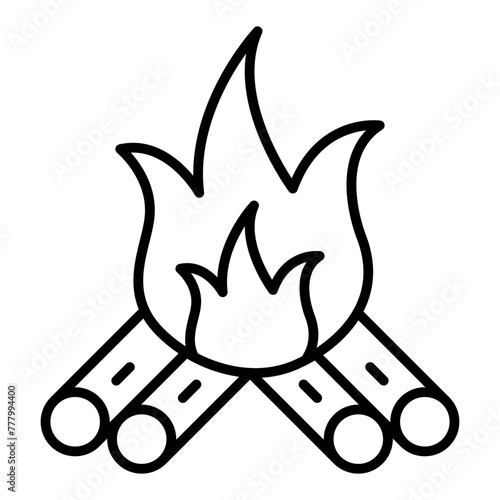 Firewood Icon