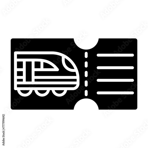 Train ticket Icon