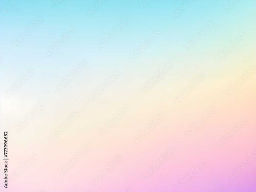Gradient Background with Pastel Rainbow Tones Gradient Background with Pastel Rainbow Tones