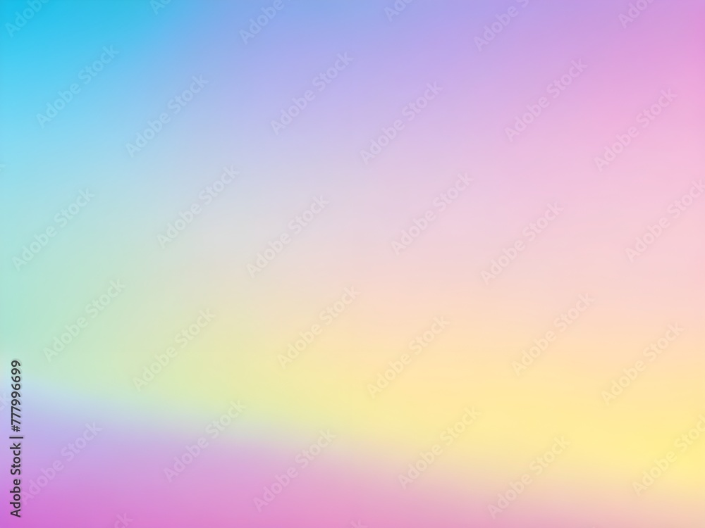 Gradient Background with Pastel Rainbow Tones Gradient Background with Pastel Rainbow Tones