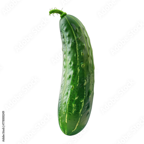 African cucumber isolated on transparent background