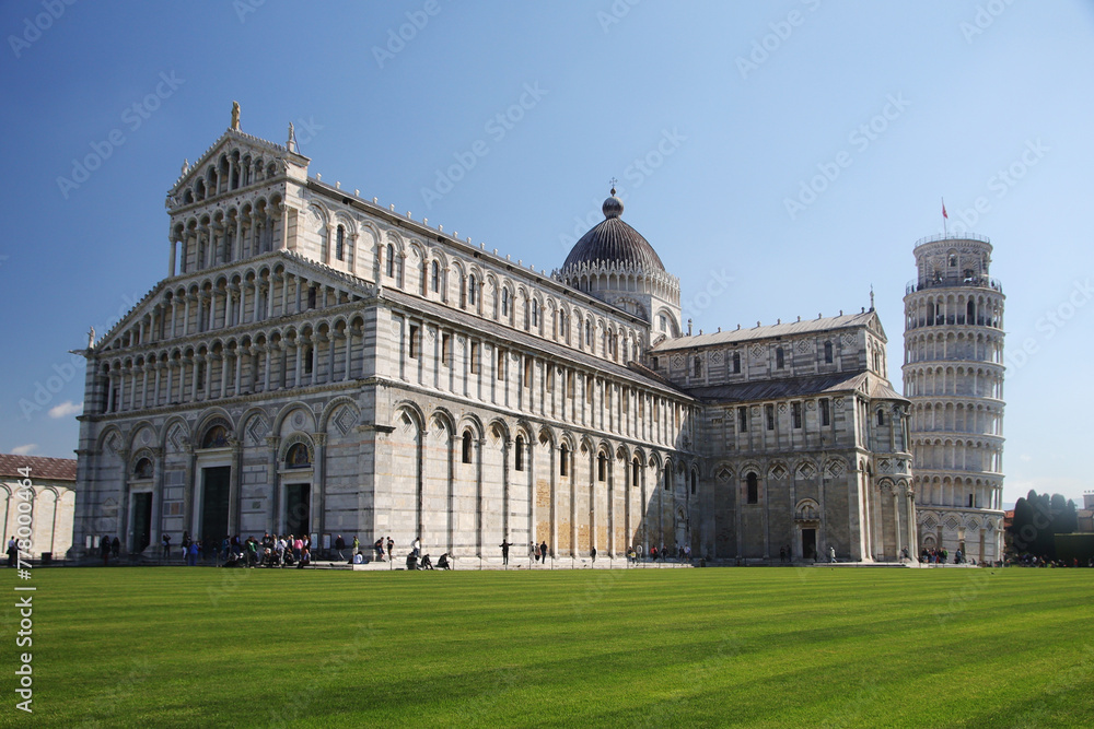 Pisa Cathedral and the Leaning Tower, Pisa, Italy