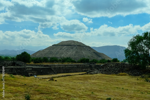 Teotihuacan w Meksyku - pere  ka Aztek  w 