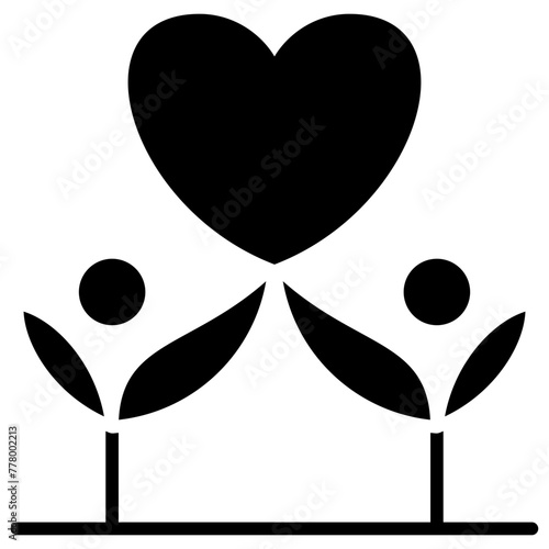 Thrive Together solid icon