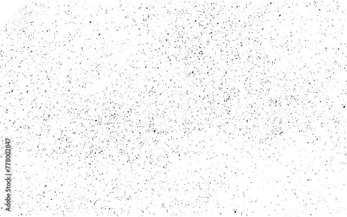 Black grainy texture isolated on white background. Grunge design elements. Vector illustration