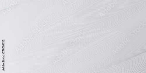 Vertical simple cover for presentation with dynamic geometric lines, Abstract monochrome wave geometric pattern, dynamic wave flowing lines abstract background, Abstract lines on a white background.