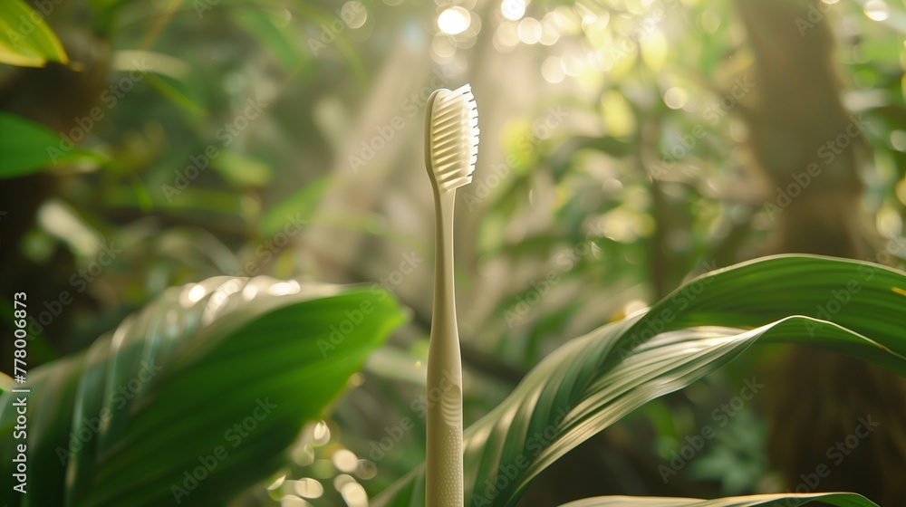 Toothbrush, designed as an eco-friendly dental hygiene product, promotes sustainable living while ensuring clean teeth and a healthier planet. Toothbrush, designed as an eco-friendly dental hygiene product, promotes sustainable living while ensuring clean teeth and a healthier planet.