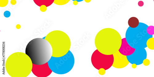 CMYK vs RGB color model icon. Types of color mixing multicolour colors illustration symbol.