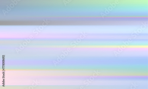 Background, Flyer or Cover Design for Your Business with Abstract Blurred Texture. Vector holographic colours motion blur background