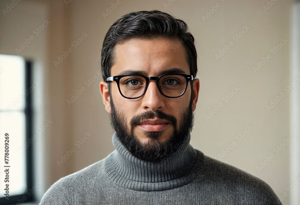 Stylish Man with Sunglasses