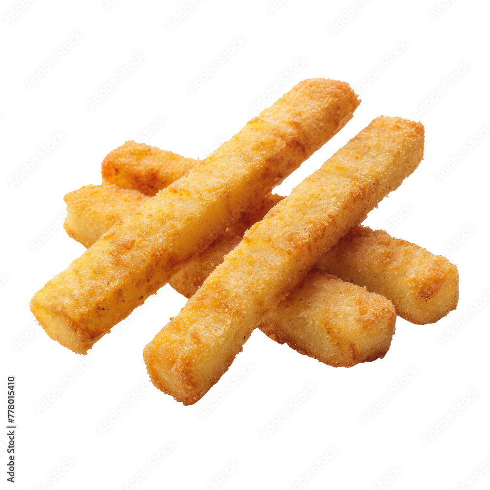 Fish sticks isolated on transparent background Fish sticks isolated on transparent background