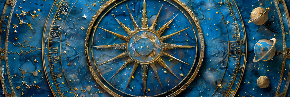 Horoscope astologist background pattern wallpaper 
