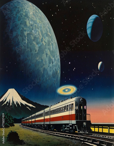 train in another dimension
