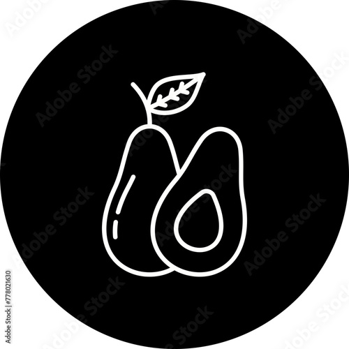 Avocado Icon